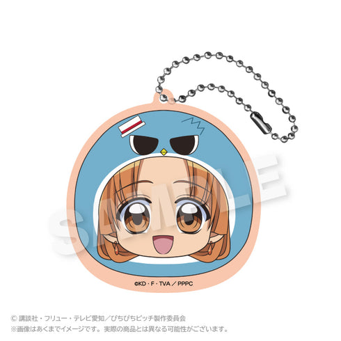 『ぴちぴちピッチ』まるめいつアクリルキーホルダー 星羅